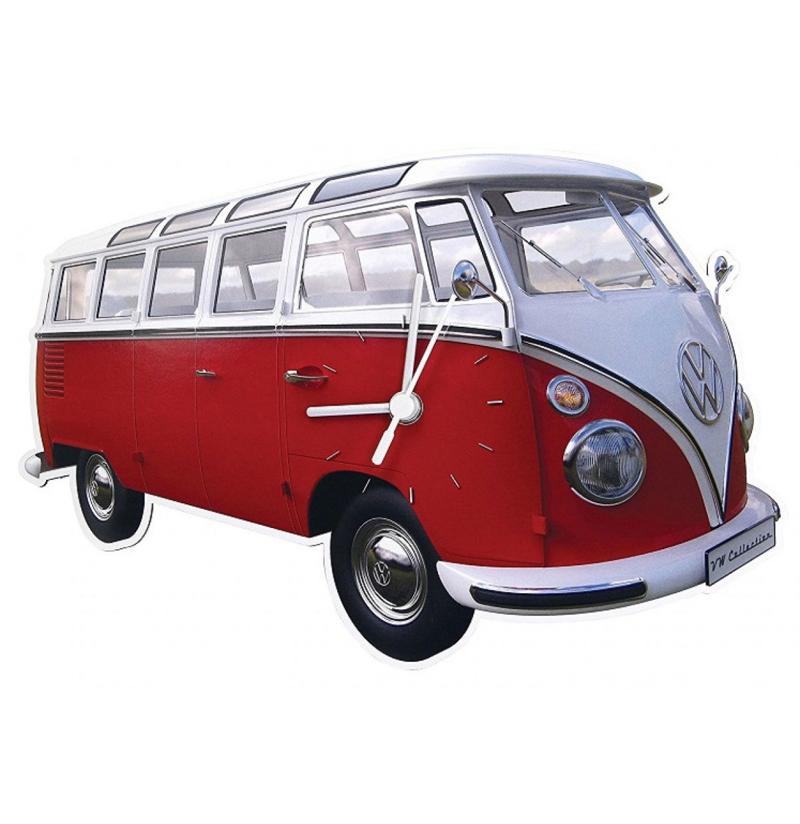 Klok Volkswagen T1 Bus Classic Rood