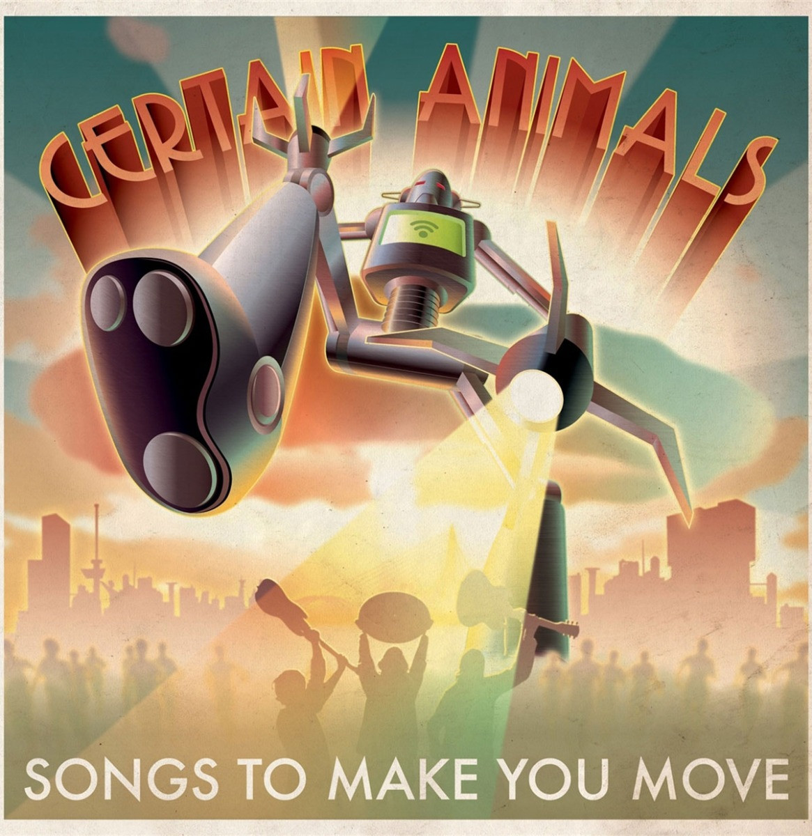 Certain Animals - Songs To Make You Move LP