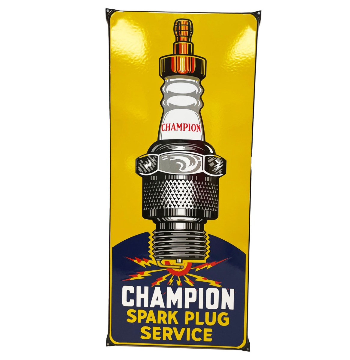 Champion Spark Plug Service Emaille Bord 70 x 30 cm