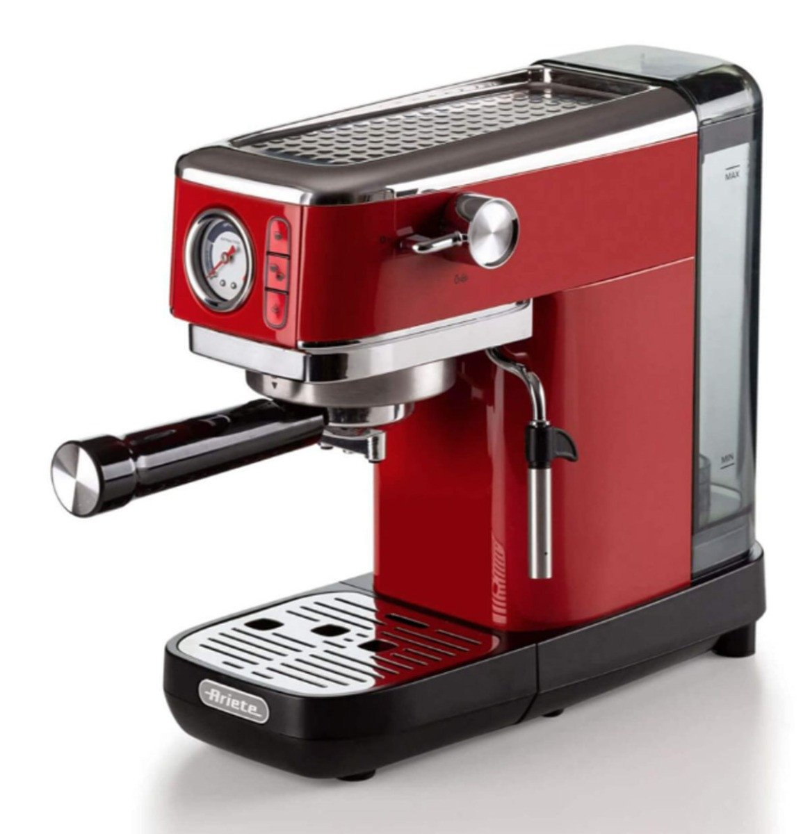Ariete Moderna Espresso Machine Slim - Rood