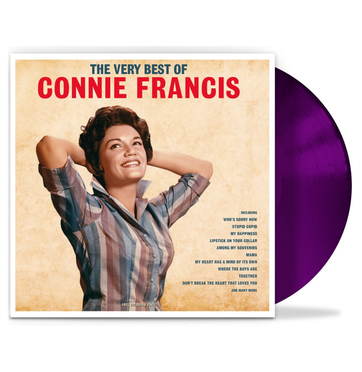 Connie Francis - The Very Best Of Coloured Purple Vinyl LP
