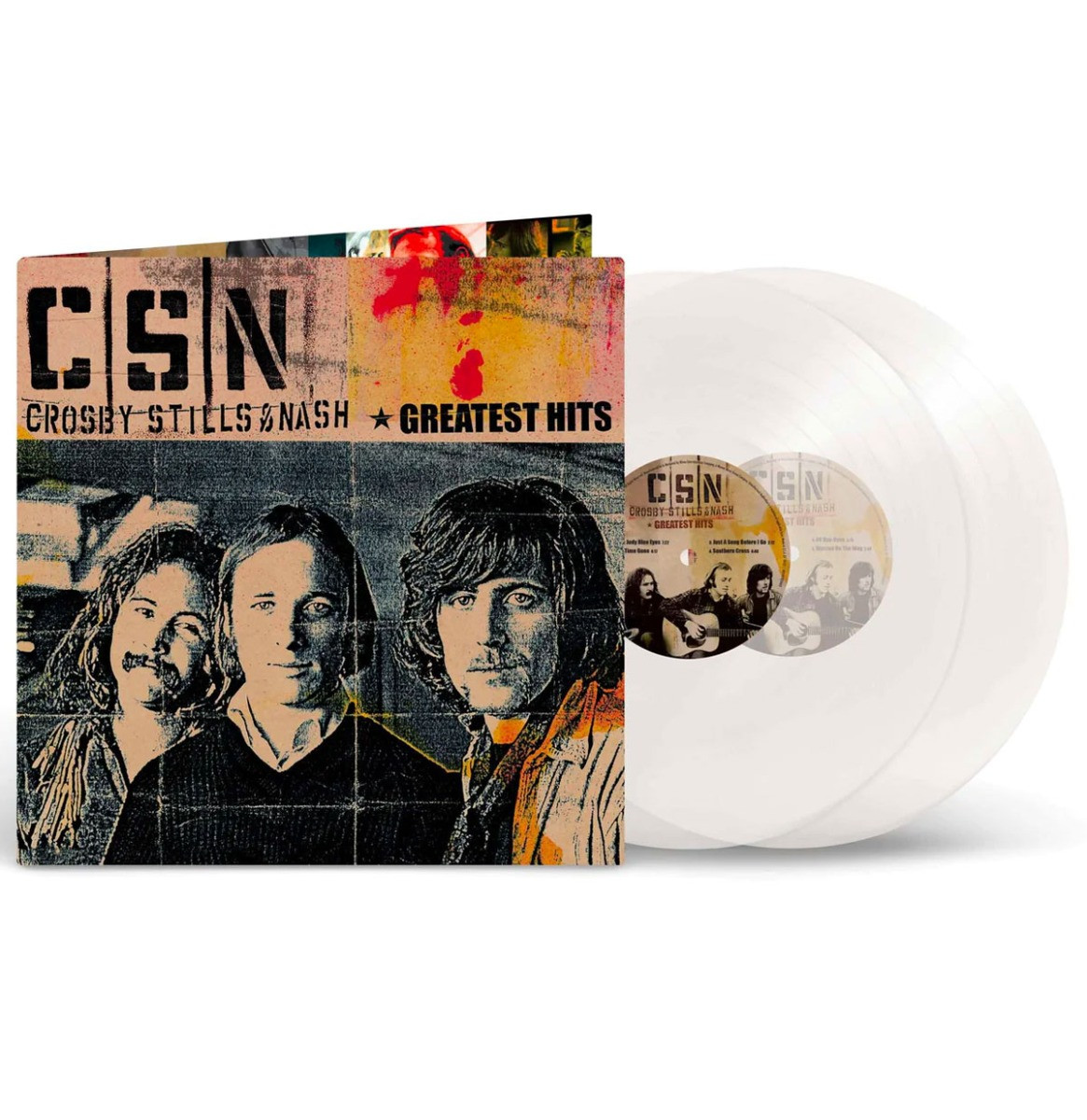 Crosby, Stills & Nash - Greatest Hits (Gekleurd Vinyl) 2LP