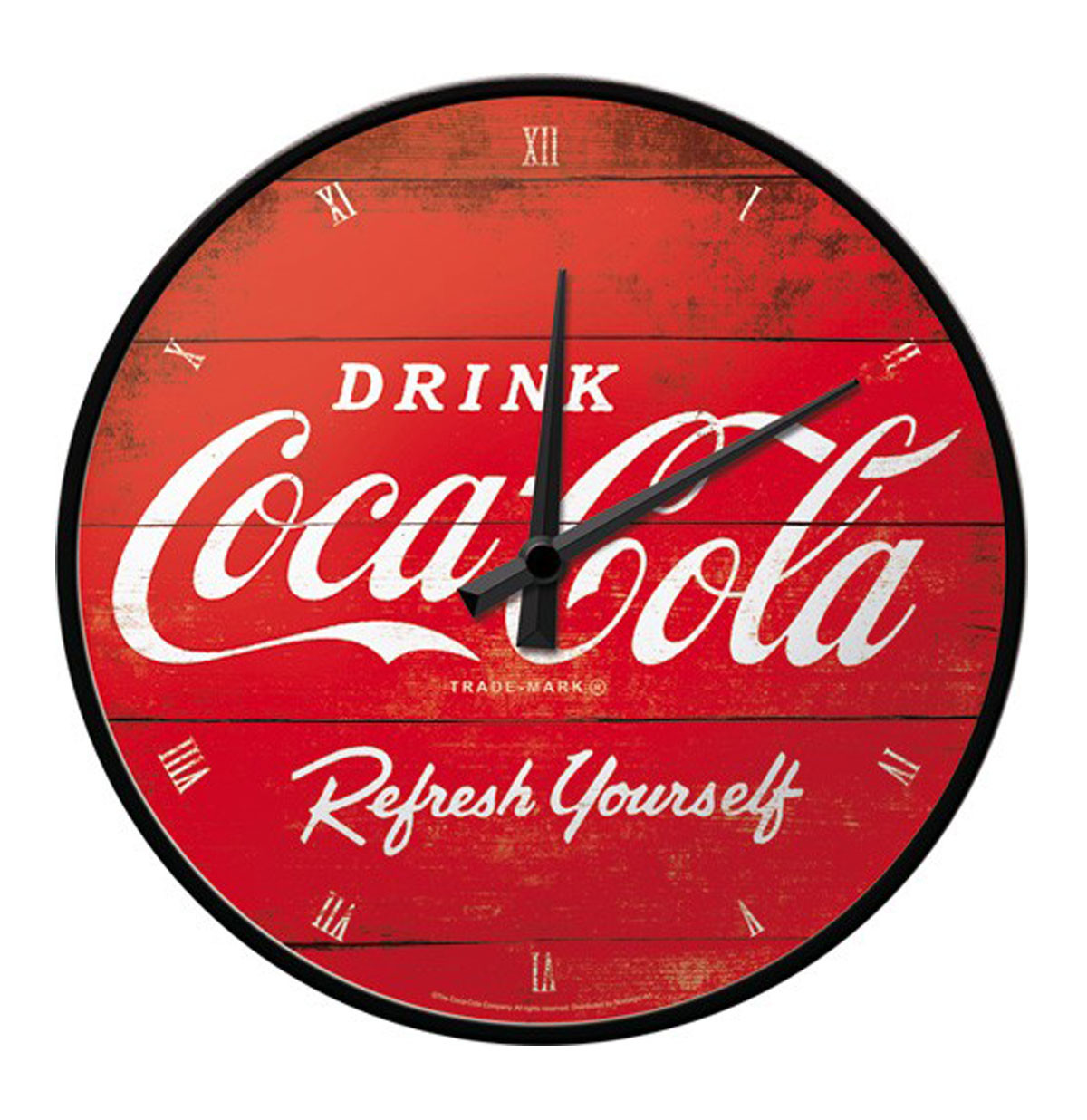 Wandklok Coca-Cola Refresh