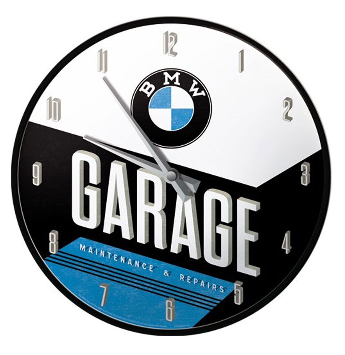Wandklok BMW Garage