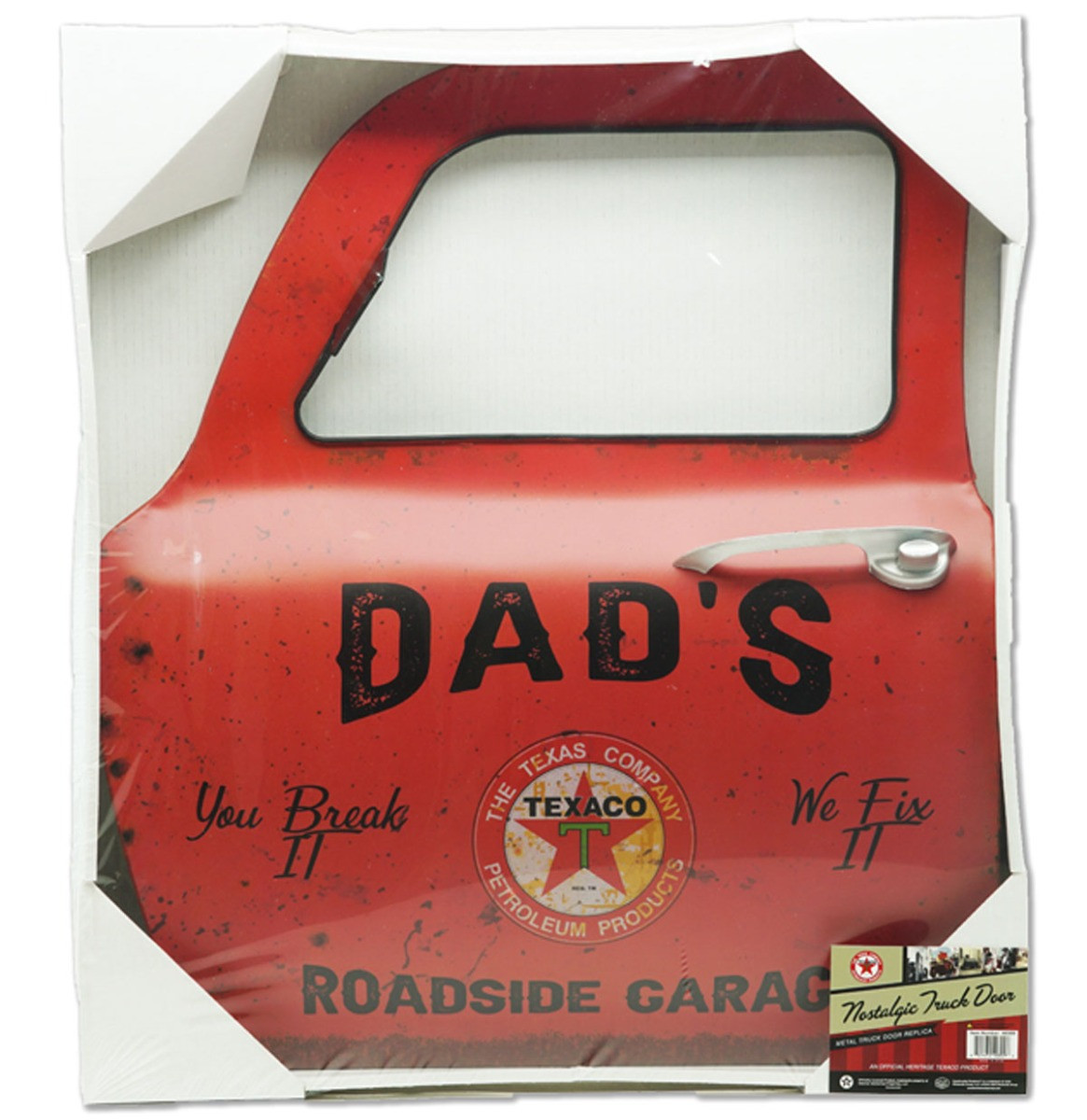 Autodeur Texaco Dad&apos;s Roadside Garage - 40 x 46 cm