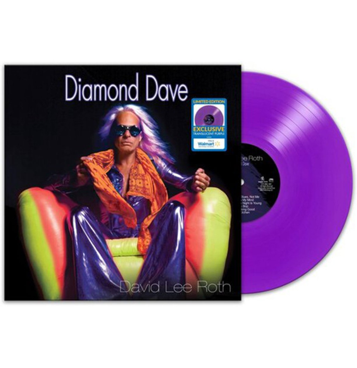 David Lee Roth - Diamond Dave (Gekleurd Vinyl) (Walmart Exclusive) LP
