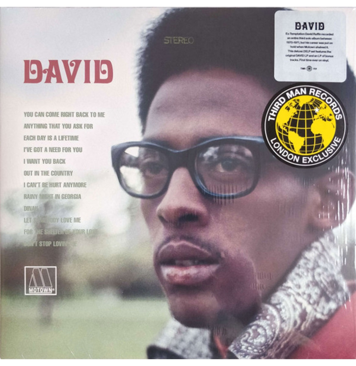 David Ruffin - David (Gekleurd Vinyl) (Third Man Records London Exclusive) 2LP