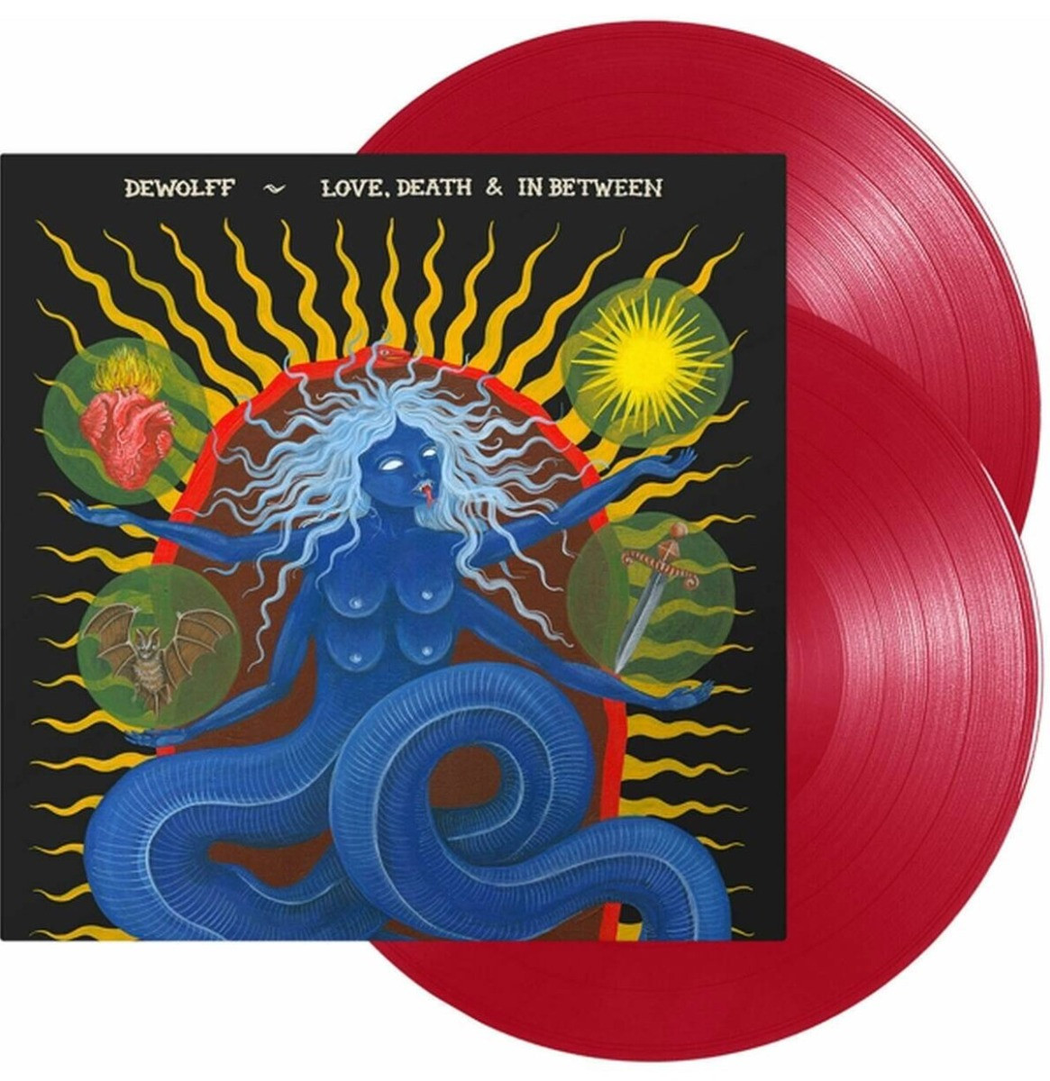 Dewolff - Love, Death & In Between Limited Edition Red Vinyl 2LP