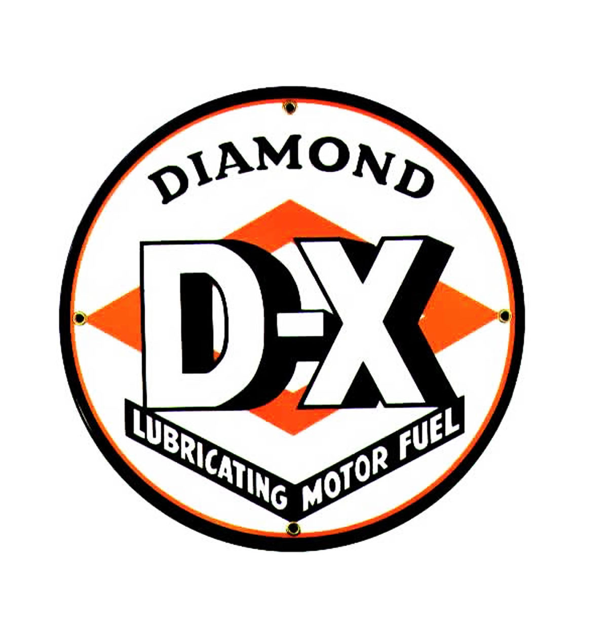 Diamond D-X Emaille Logo Bord 12" / 30 cm