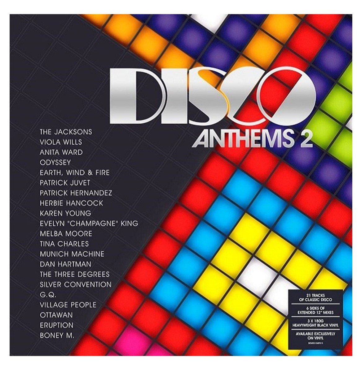 Various Artists - Disco Anthems 2 - 21 Tracks of Classic Disco - 3LP