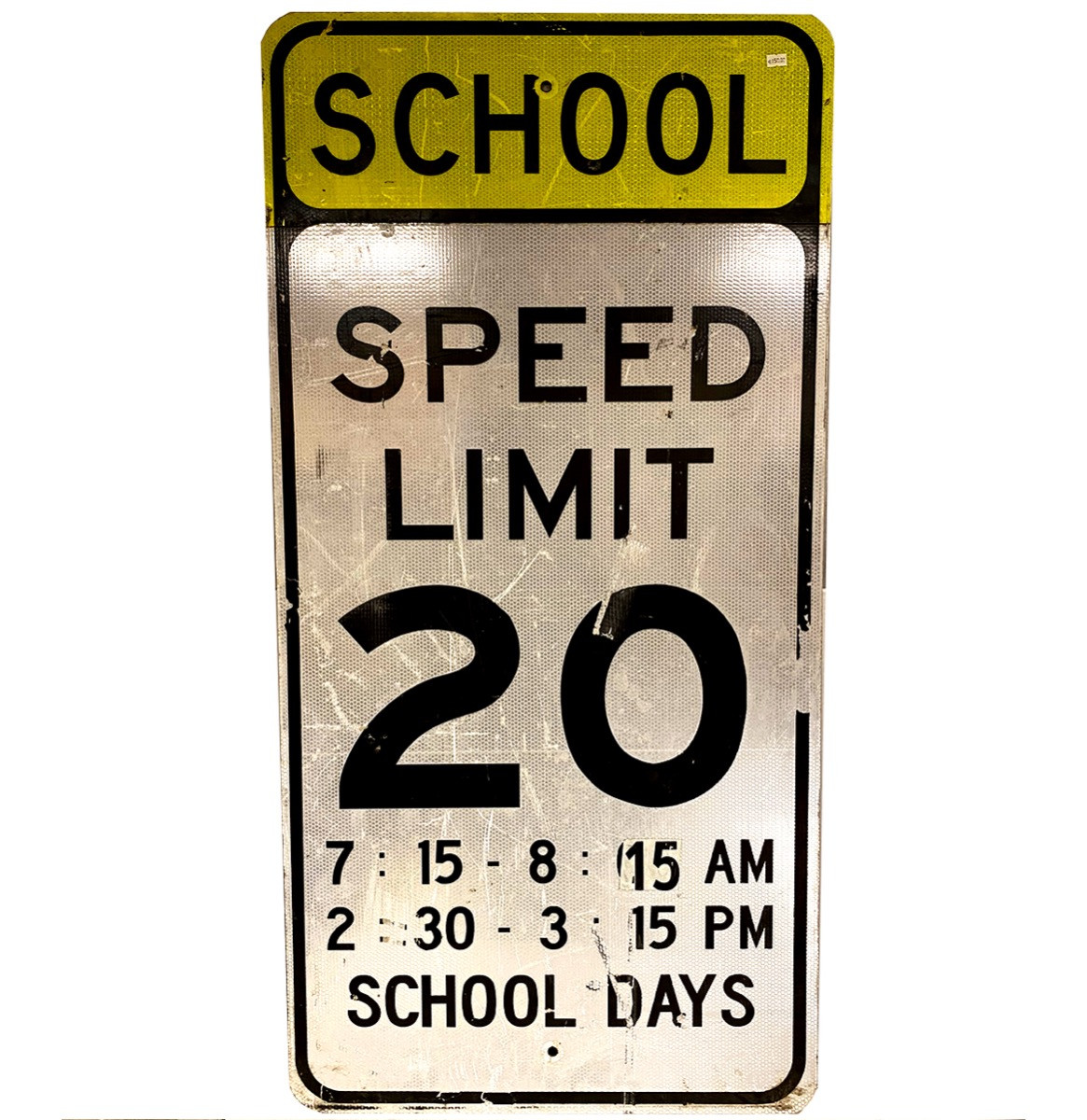 Speed Limit Bord - Origineel - 122 x 61