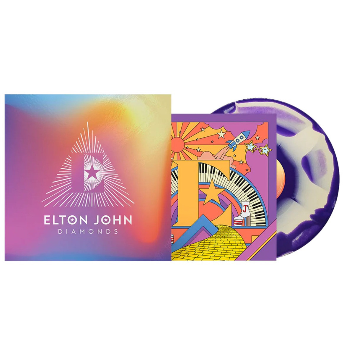Elton John - Diamonds (Gekleurd Vinyl) LP