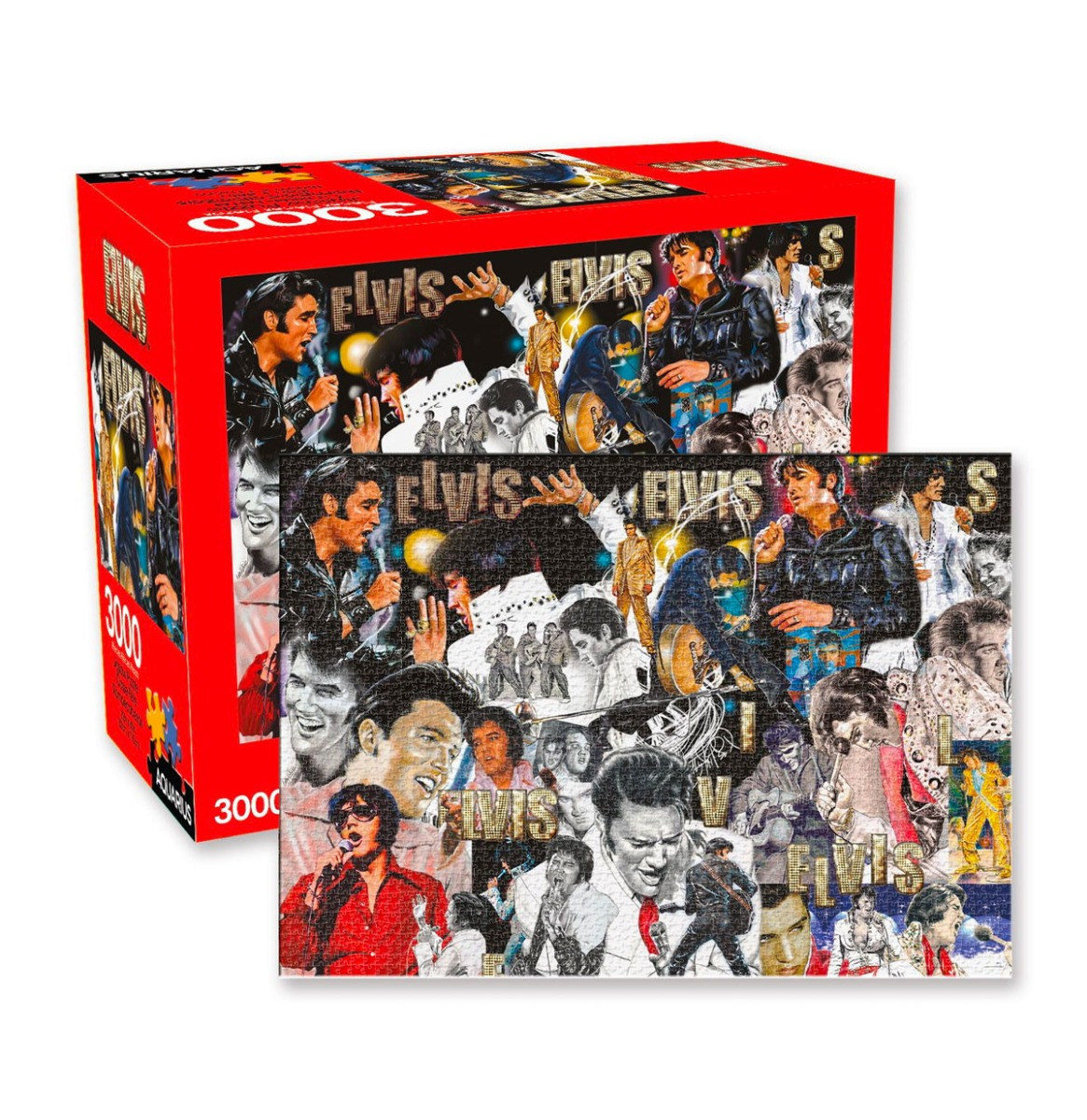 Elvis Presley: 3000 Stukjes Jigsaw Puzzel