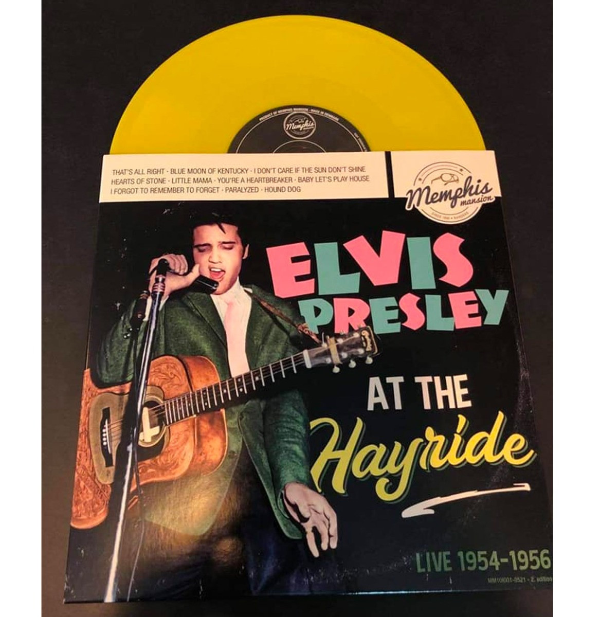 Elvis Presley - At The Hayride Live 1954-1956 10" Vinyl GEEL