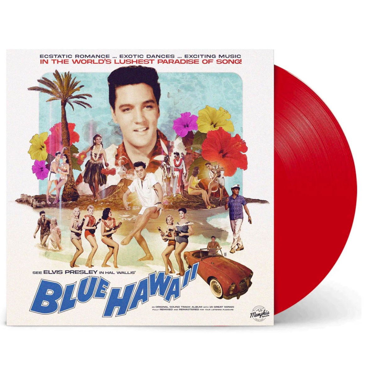 Elvis Presley - Blue Hawaii LP - ROOD Gelimiteerde Oplage