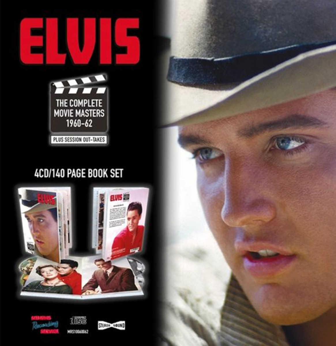 Elvis Presley - The Complete Movie Masters 1960-62 4CD / 140 Pagina Boek Set