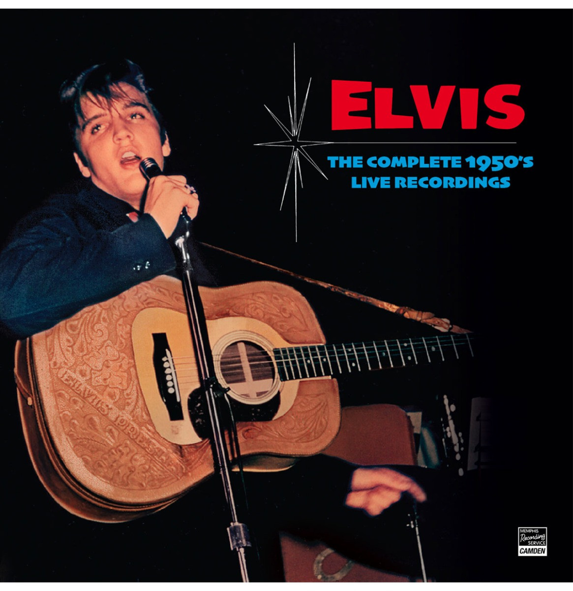Elvis Presley- Elvis The Complete 1950&apos;s Live Recordings - 3CD - MRS/CAMDEN