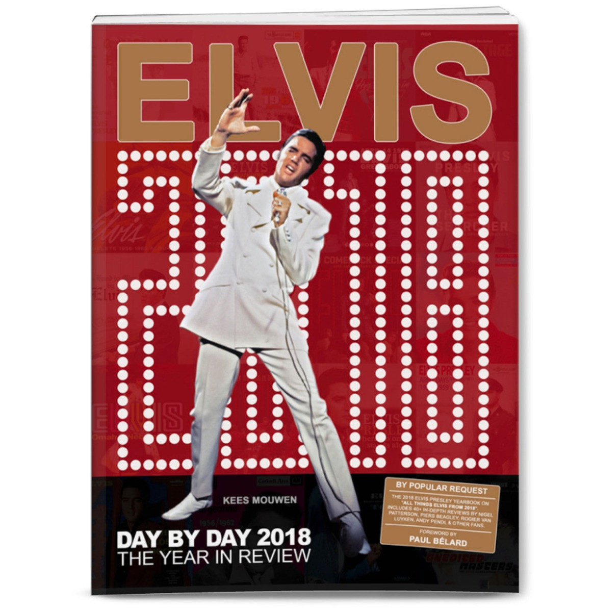 Elvis Presley - Elvis Day by Day 2018 - Het Jaar in Reviews Softcover