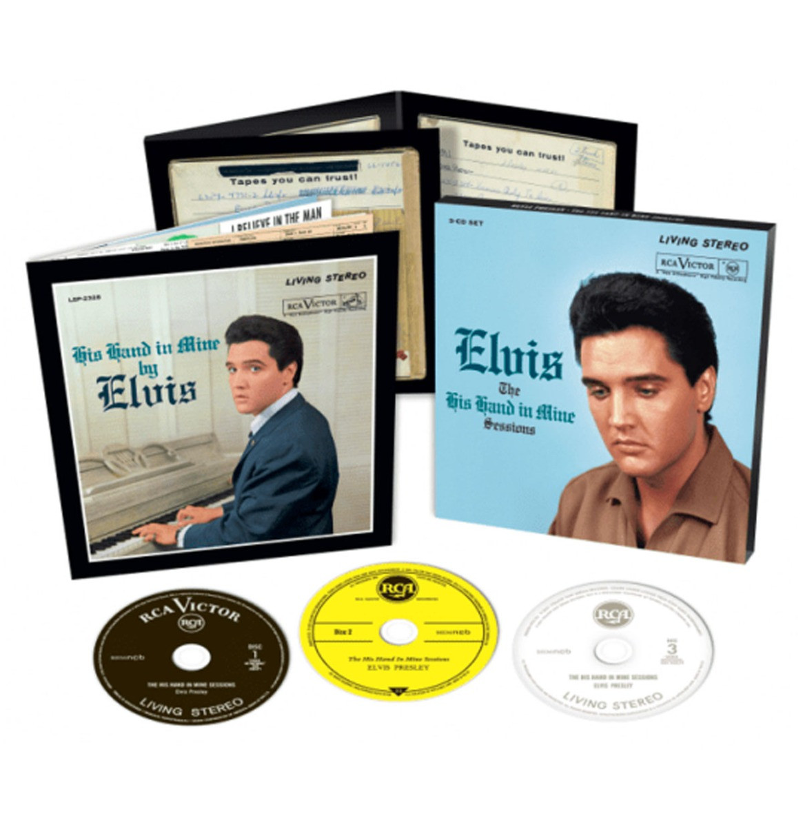 Elvis Presley - The His Hand In Mine Sessions 3-CD FTD-Label