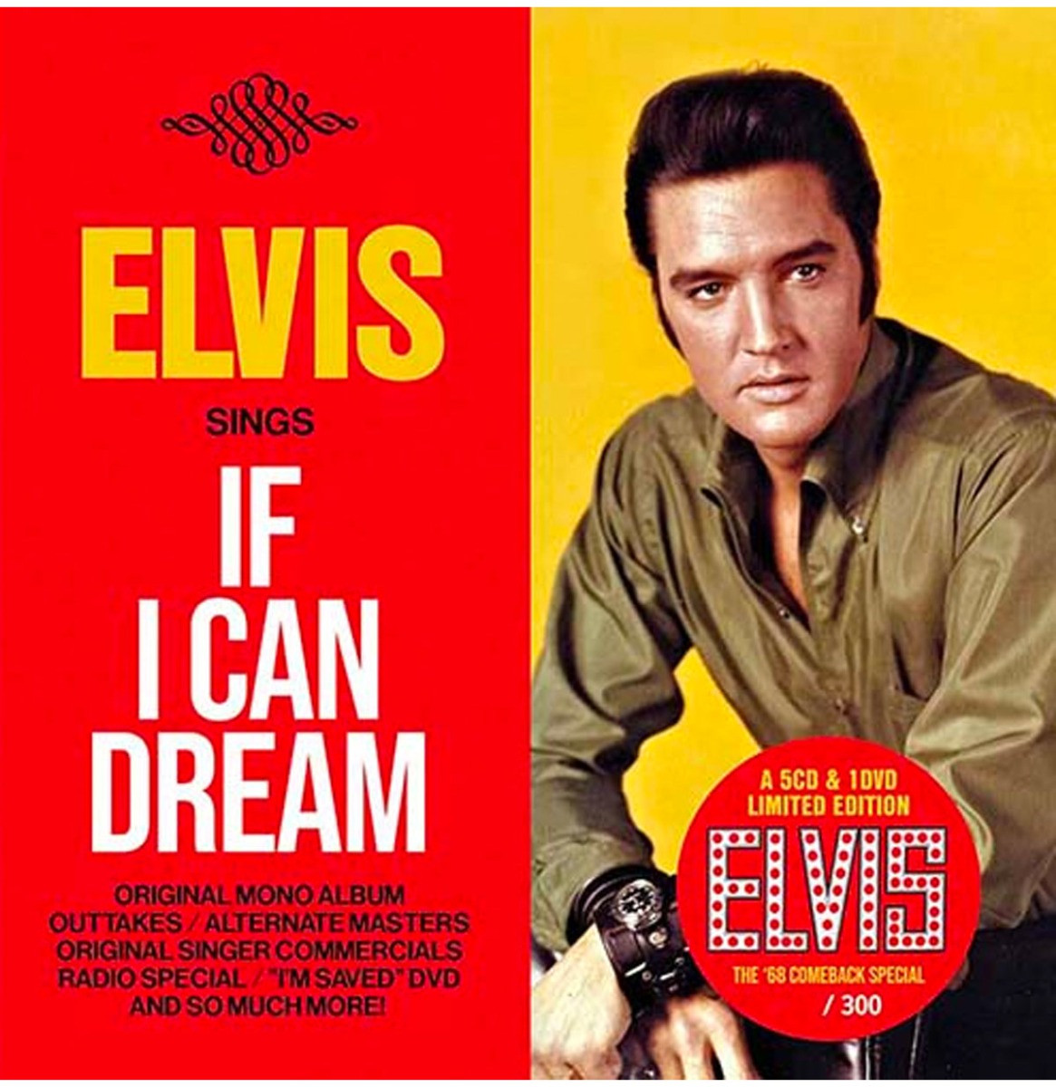Elvis Presley - If I Can Dream 5CD plus DVD Box Set