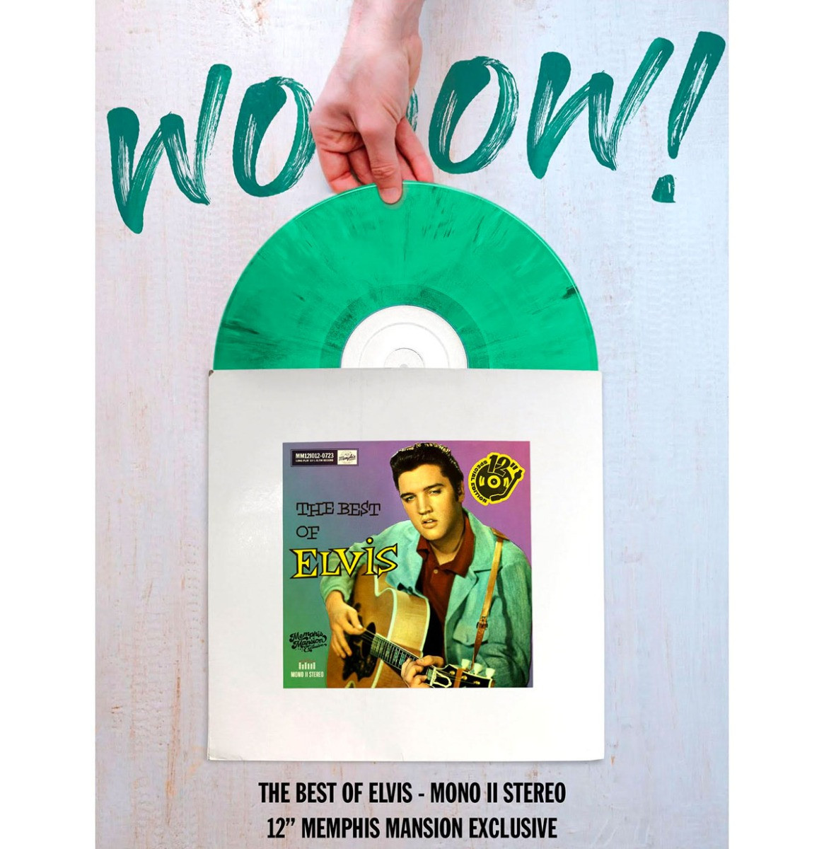Elvis Presley - Best of Elvis 12" Gelimiteerde Oplage 100 Groen Vinyl