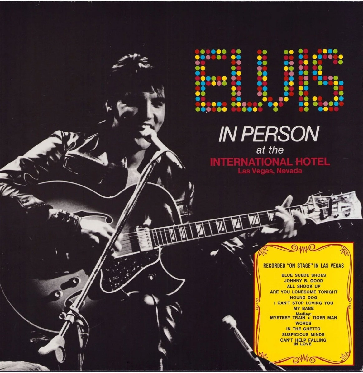 Elvis Presley - Elvis In Person At The International Hotel CD