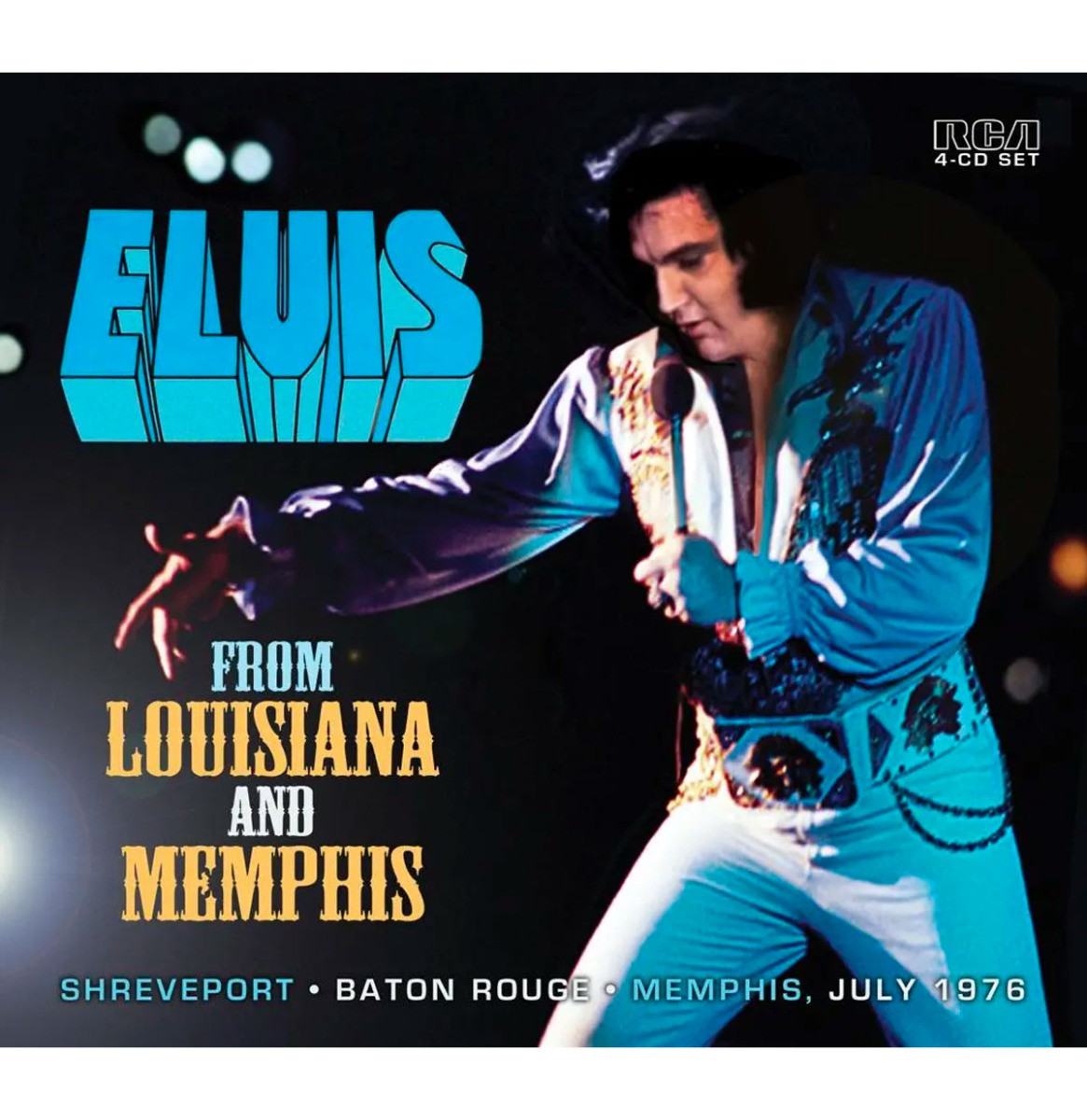 Elvis Presley - From Louisiana And Memphis 4CD - FTD Label