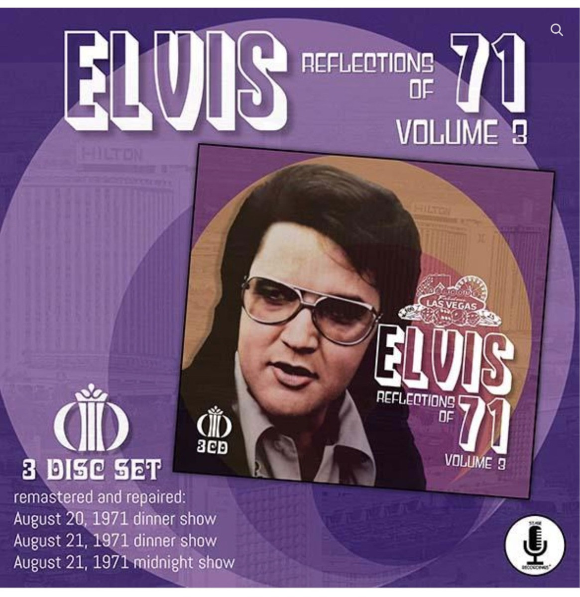 Elvis Presley - Reflections Of &apos;71 Volume 3 - 3-CD Set