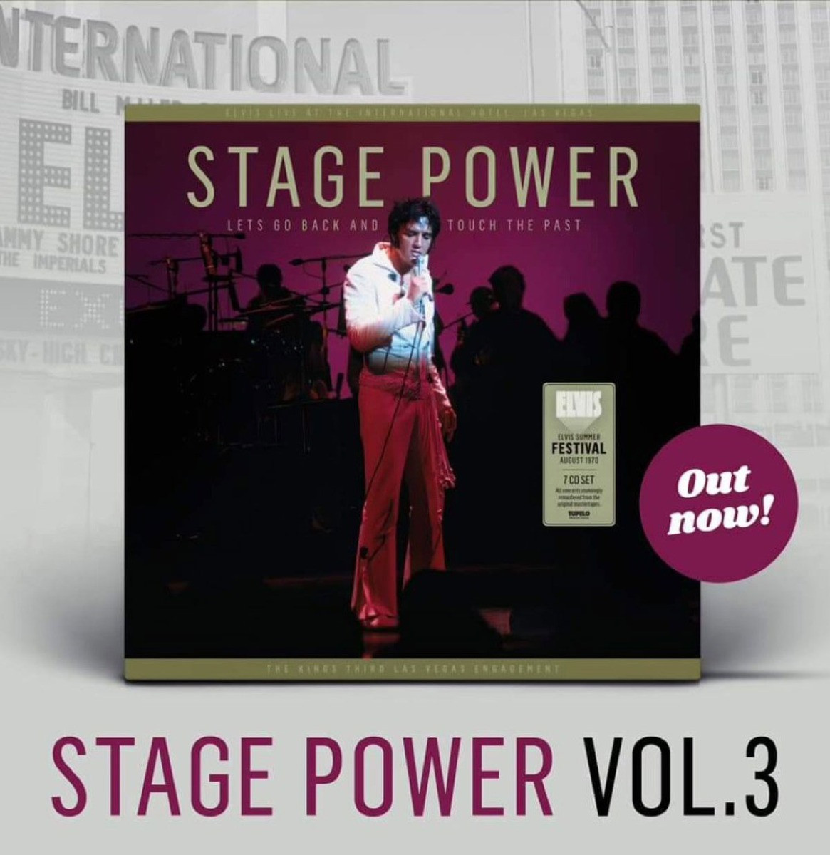 Elvis Presley - Stage Power Volume 3 7-CD Set Summer Festival August 1970