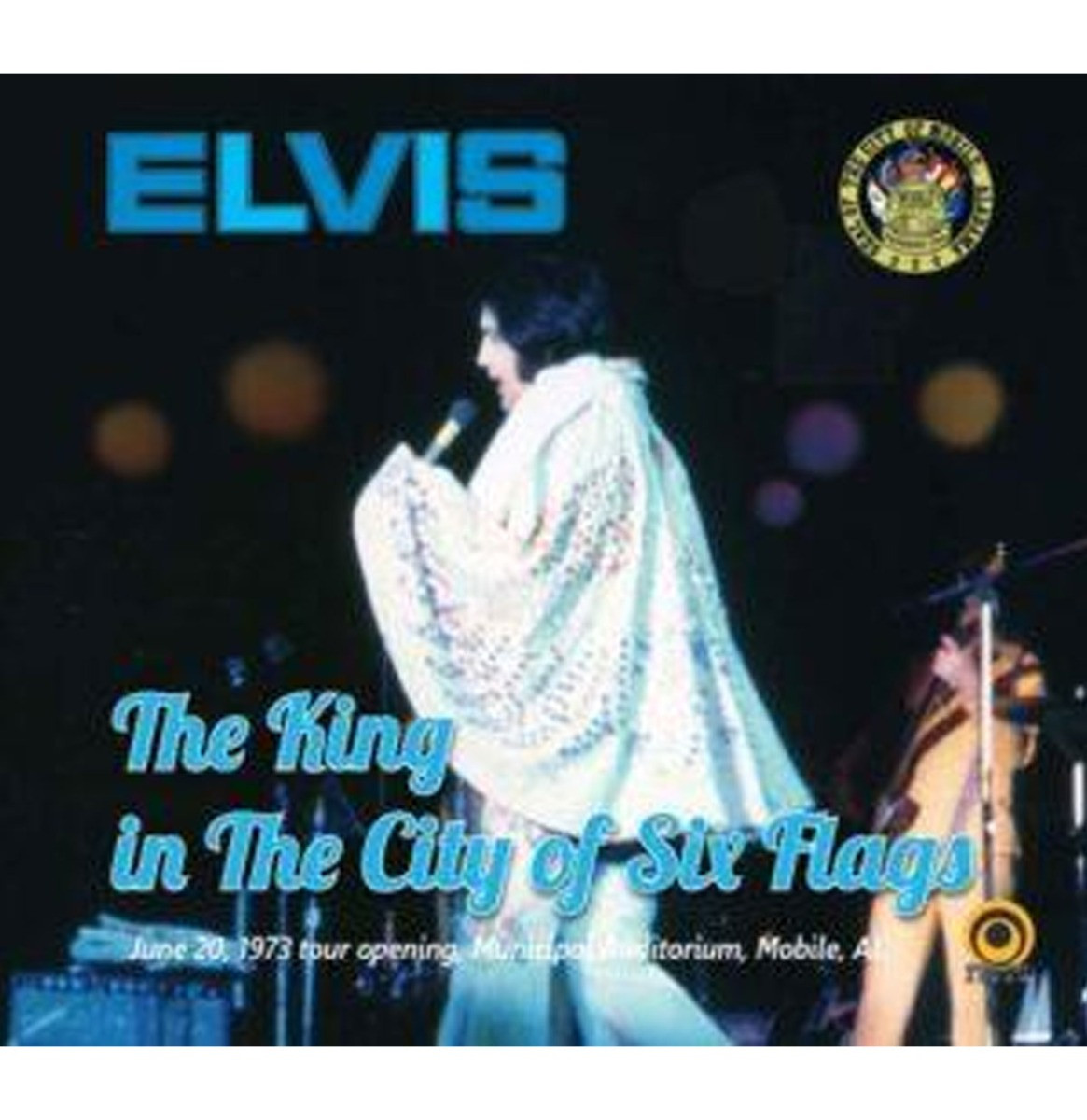 Elvis Presley - The king in the city of six flags CD