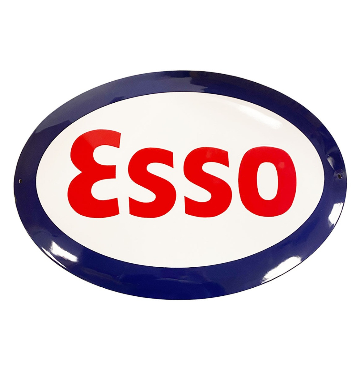 Esso Logo Emaille Bord - 55 x 40cm