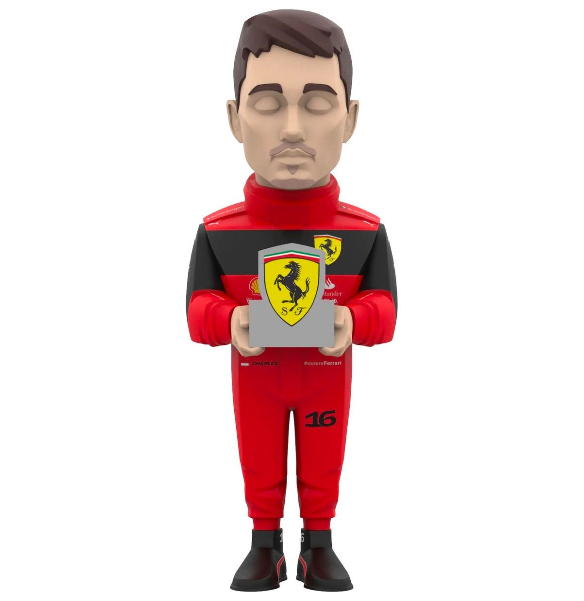 F1 2021: Charles Leclerc Ferrari PVC Figuur