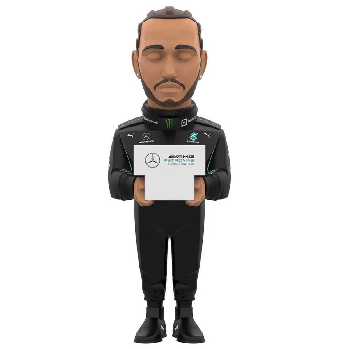F1 2021: Lewis Hamilton Mercedes PVC Figuur