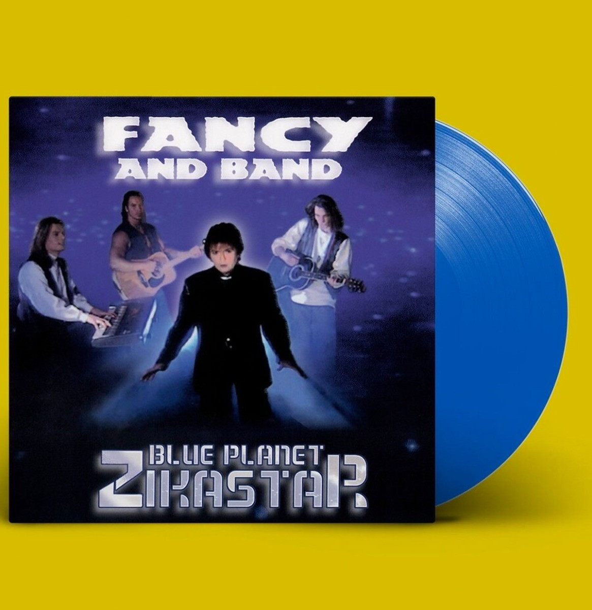 Fancy And Band - Blue Planet Zikastar LP Blauw Vinyl ZEER GELIMITEERD