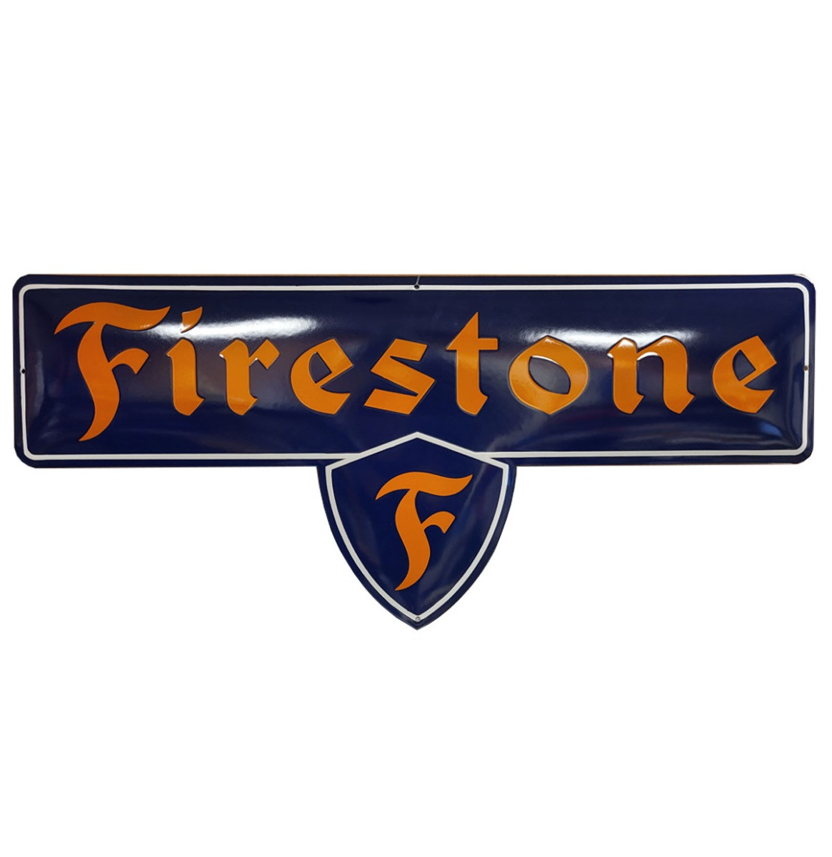 Firestone Emaille Bord - 100 x 45 cm