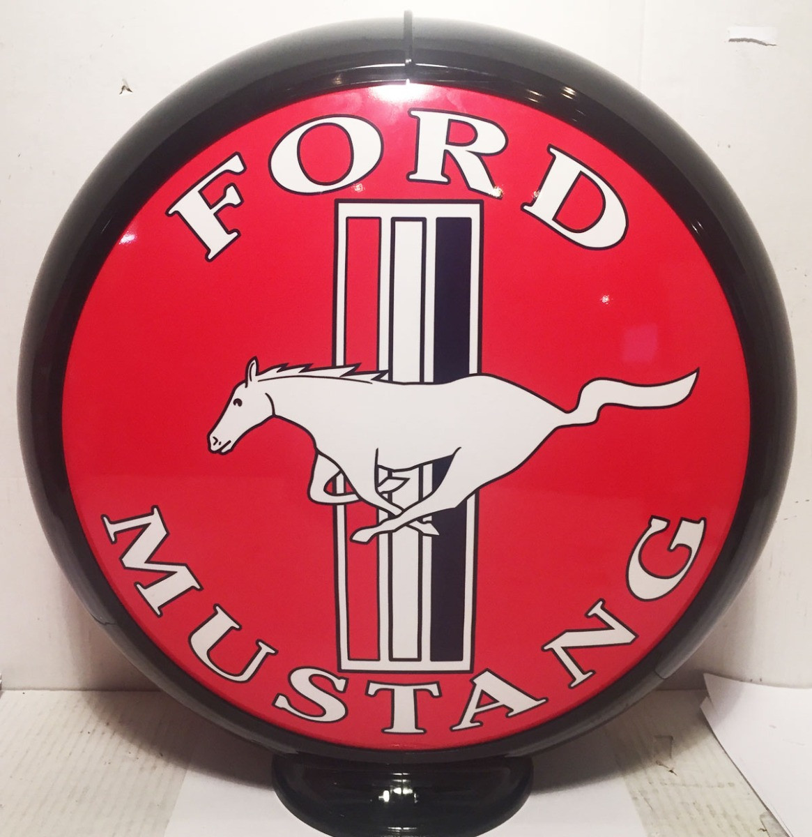 Ford Mustang Benzinepomp Bol - Glazen Lensen