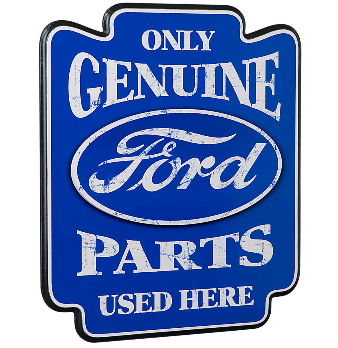 Ford Only Genuine Parts Used Here Pub Bord - Houten Wandbord - Contour Cut - Bar