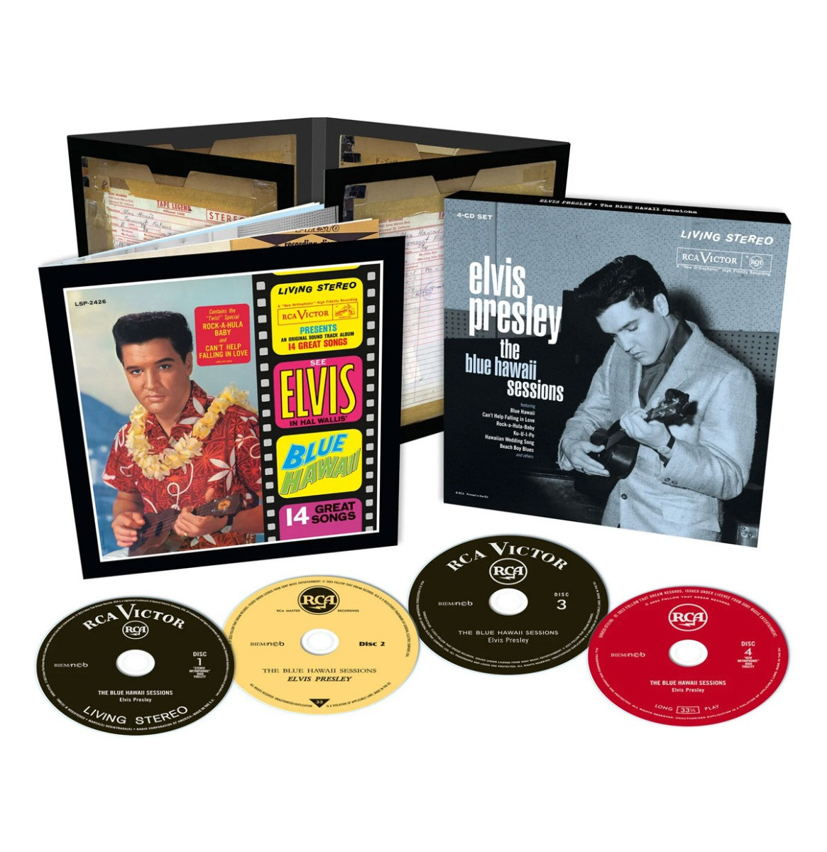 Elvis Presley - The Blue Hawaii Sessions - FTD 4-CD-set