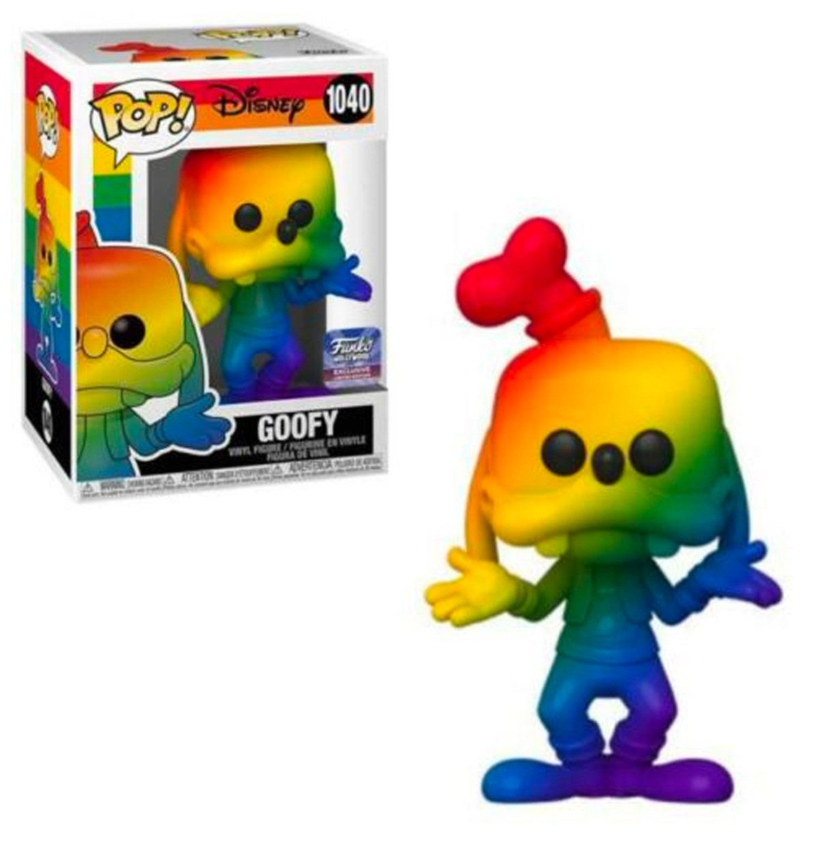 Funko Pop! Disney: Goofy Regenboog Hollywood Store Exclusive