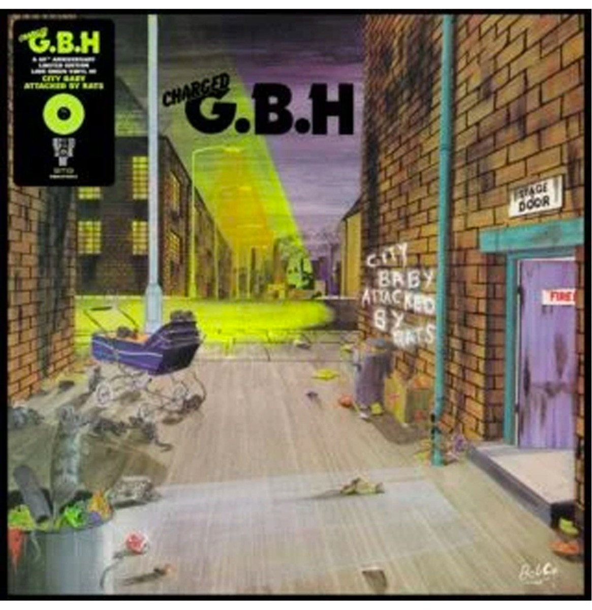 Charged G.B.H. - City Baby Attacked By Rats (Record Store Day 2022) LP