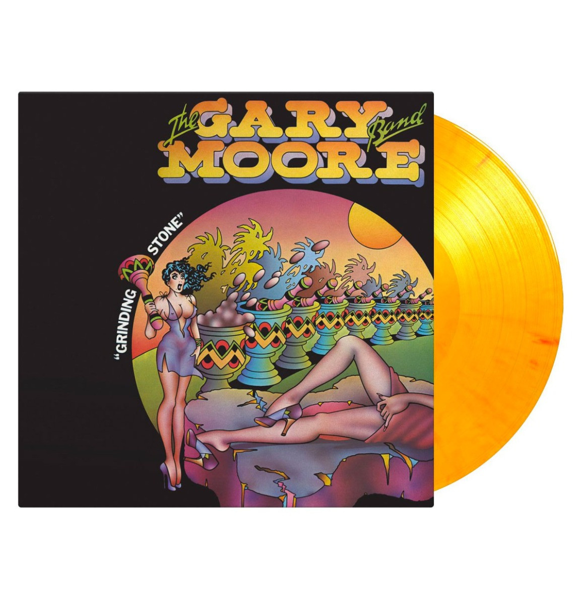 The Gary Moore Band - Grinding Stone (Gekleurd Vinyl) LP