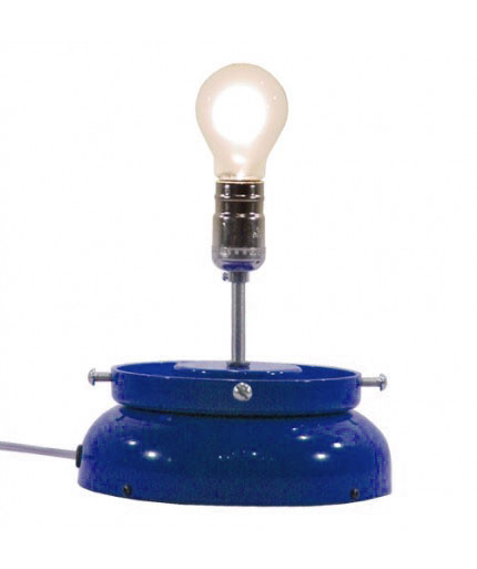 Lamp met Voet voor Benzinepomp Bol (Blauw)