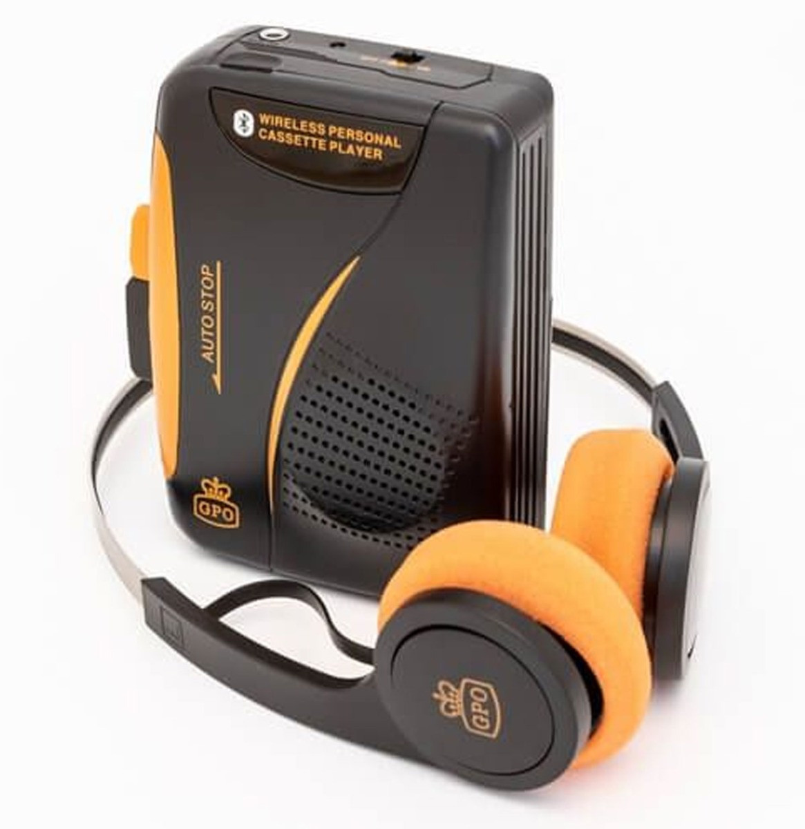 GPO Draagbare Walkman - Met Bluetooth DRAADLOZE HOOFDTELEFOON