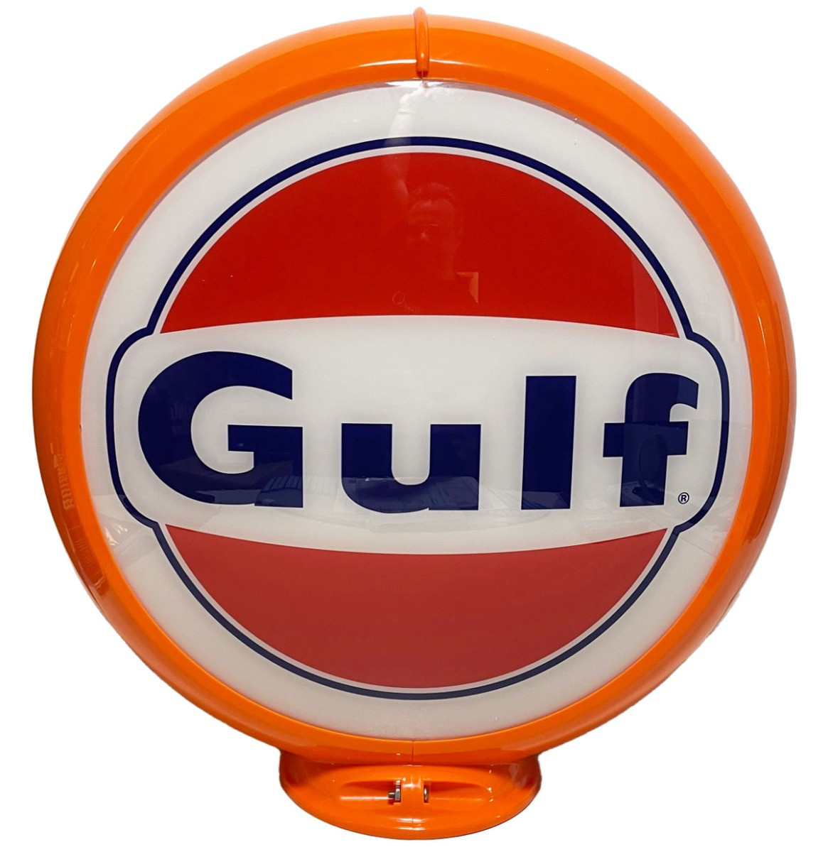 Gulf 1963 Logo Benzine Pomp Bol - Kunststof Lenzen