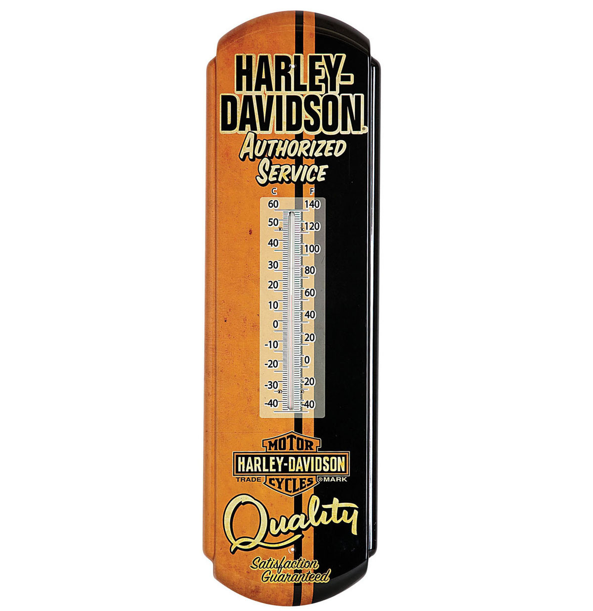 Harley-Davidson Authorized Service Tin Thermometer