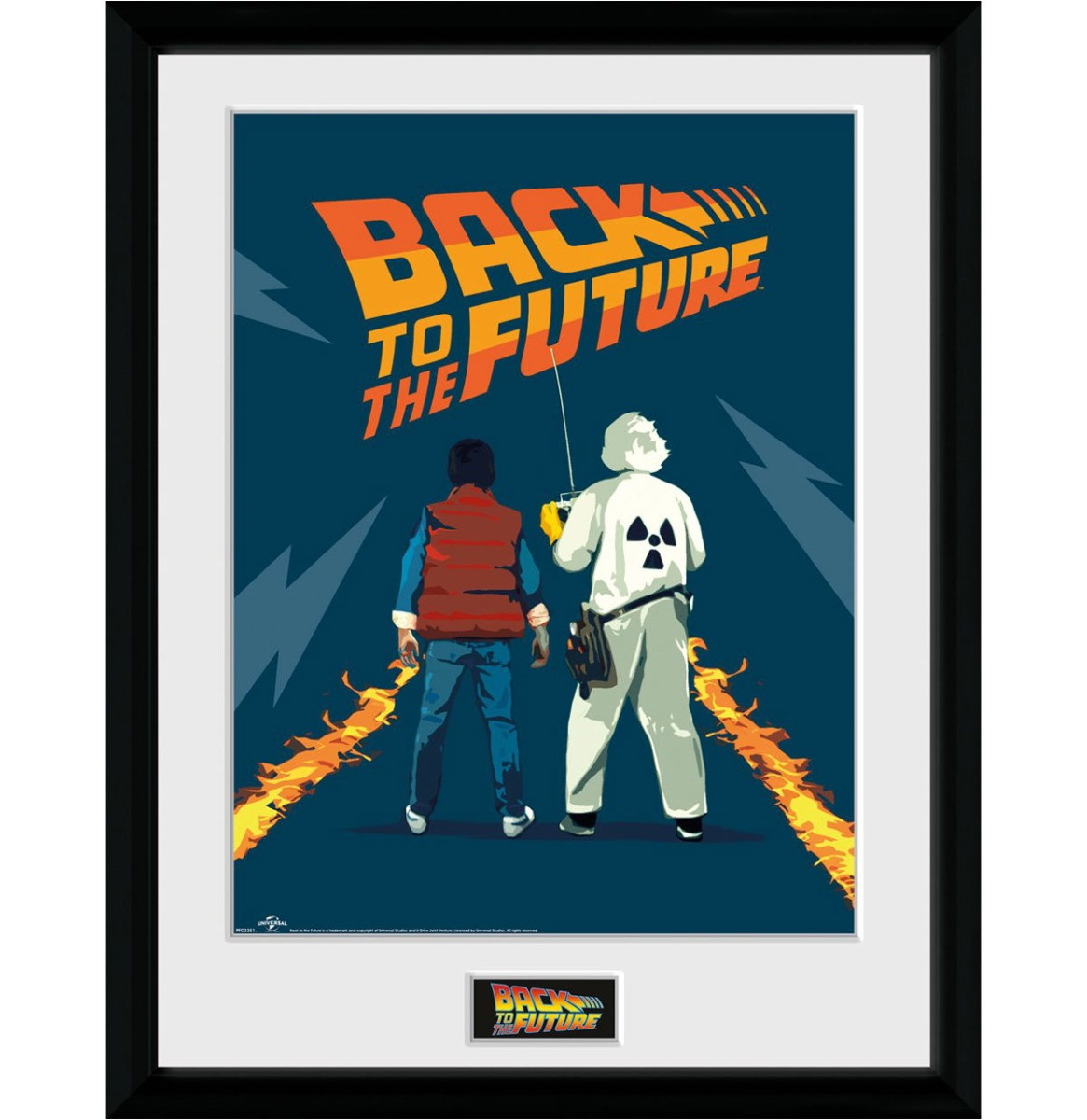 Back to the Future: Doc and Marty Collector Afdruk
