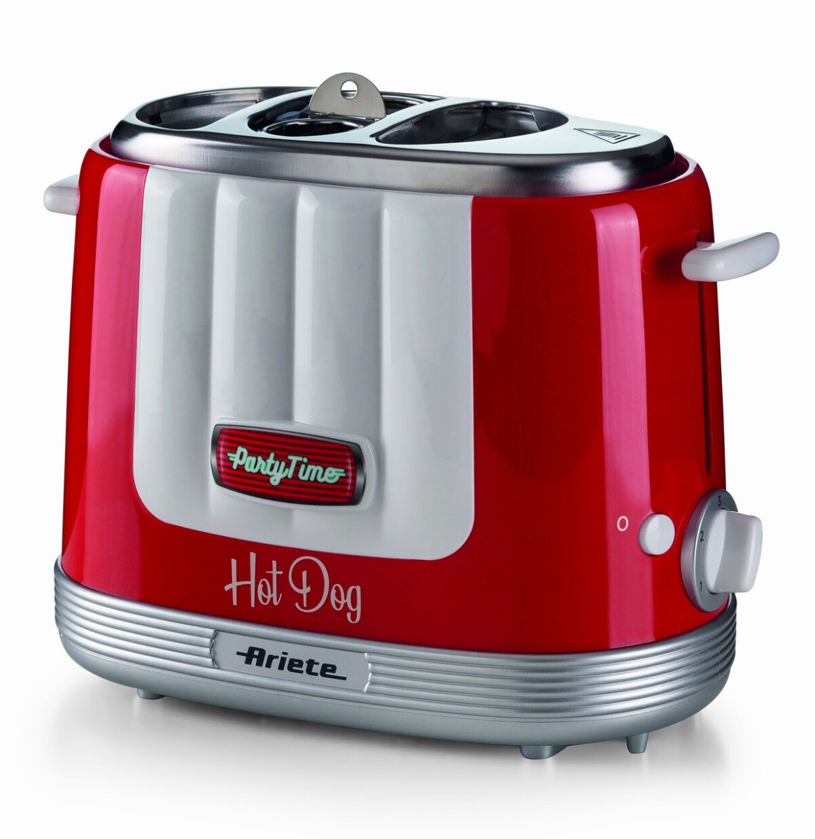 Ariete Party Time Hot Dog Maker - Rood/Wit