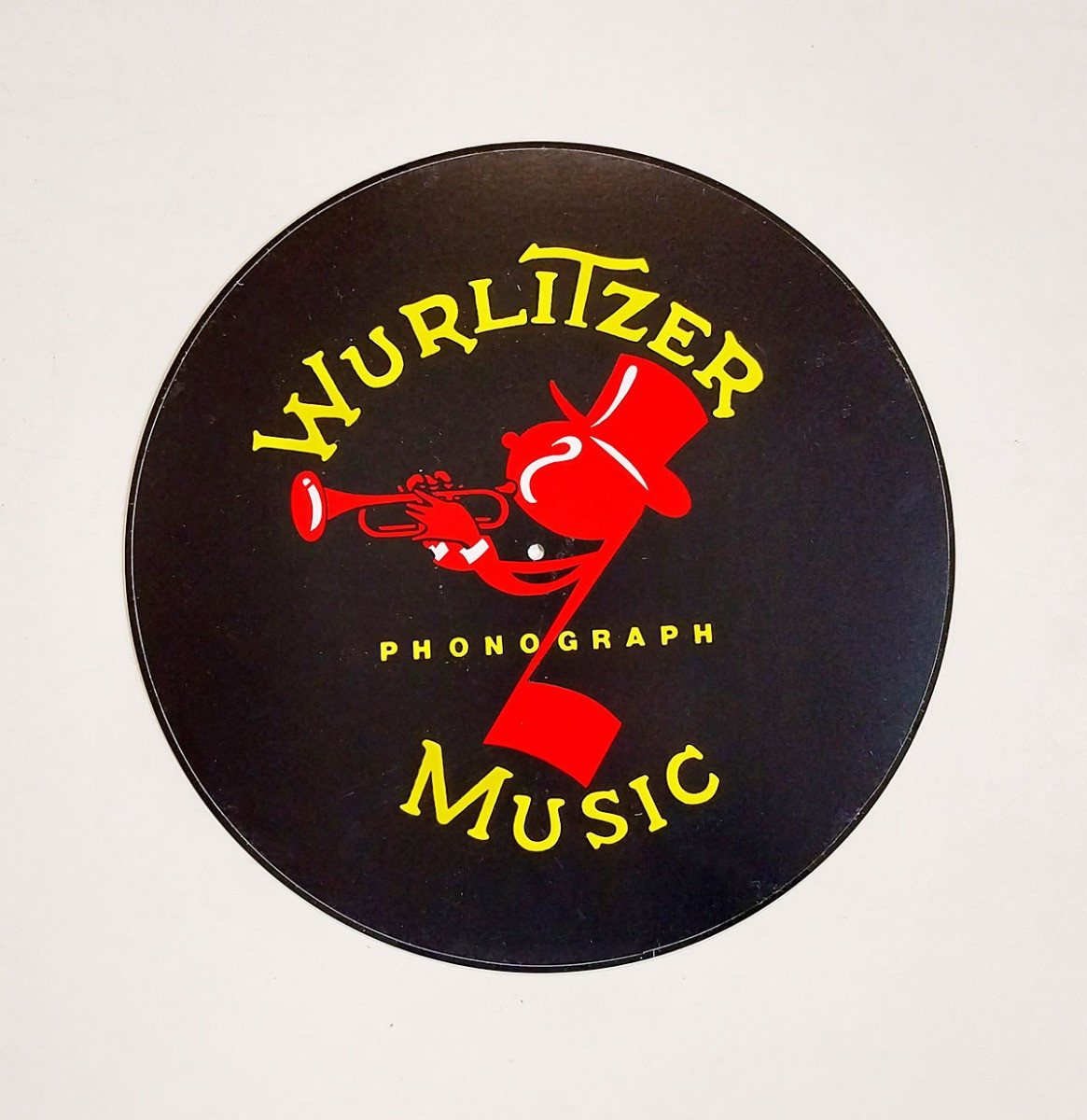 Johnny One Note Plastic Stapelplaat Voor Wurlitzer Pre 1250 Modellen