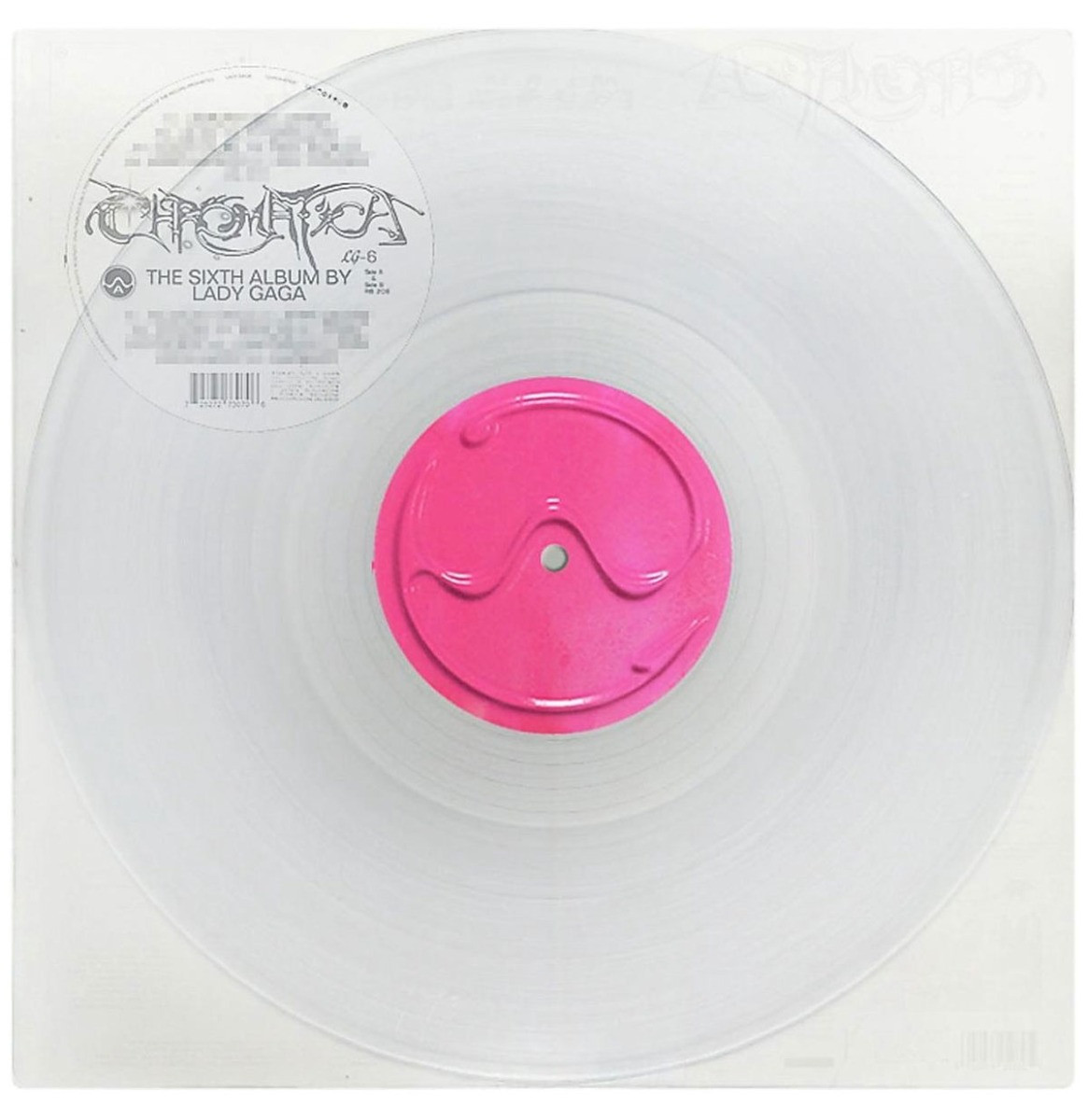 Lady Gaga - Chromatica LP -Clear Vinyl-