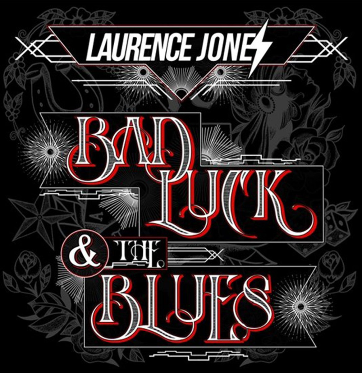 Laurence Jones - Bad Luck & The Blues (Wit Vinyl) LP